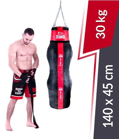 Worek treningowy bokserski manekin MMA 140x45cm 30kg